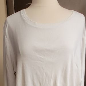 Fashion Bug long sleeve white tee